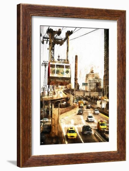 Ed Koch Queensboro Bridge Traffic III-Philippe Hugonnard-Framed Giclee Print