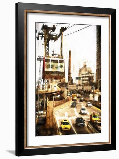 Ed Koch Queensboro Bridge Traffic III-Philippe Hugonnard-Framed Giclee Print