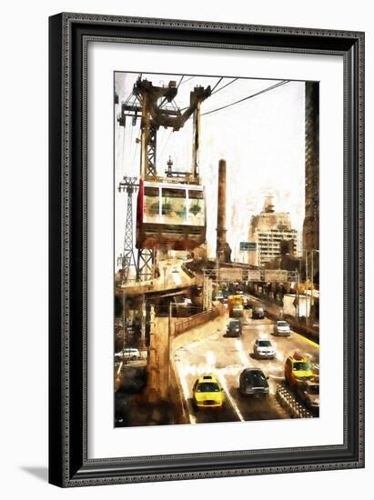 Ed Koch Queensboro Bridge Traffic III-Philippe Hugonnard-Framed Giclee Print