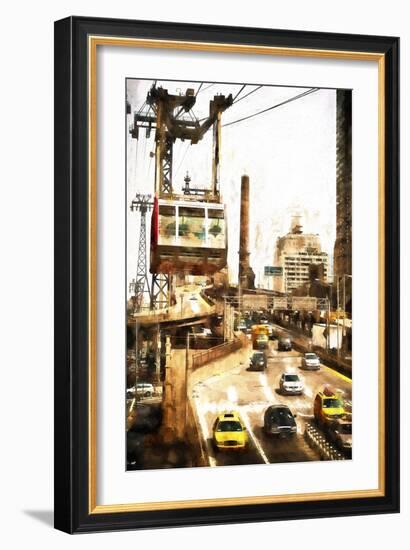 Ed Koch Queensboro Bridge Traffic III-Philippe Hugonnard-Framed Giclee Print