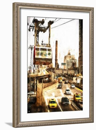 Ed Koch Queensboro Bridge Traffic III-Philippe Hugonnard-Framed Giclee Print