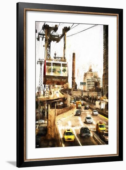 Ed Koch Queensboro Bridge Traffic III-Philippe Hugonnard-Framed Giclee Print