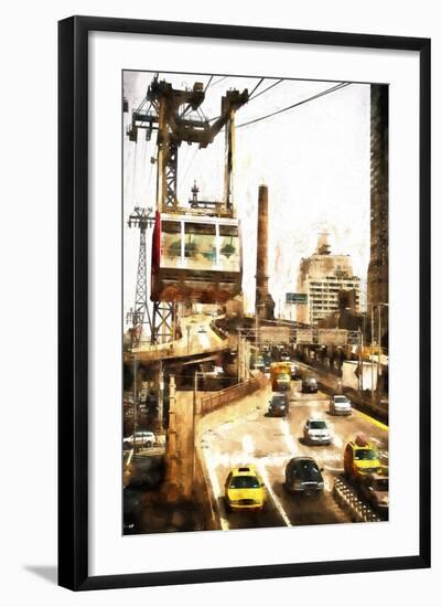 Ed Koch Queensboro Bridge Traffic III-Philippe Hugonnard-Framed Giclee Print