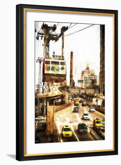 Ed Koch Queensboro Bridge Traffic III-Philippe Hugonnard-Framed Giclee Print