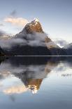 Hooker Glacier Lake, Mount Cook (Aoraki), Hooker Valley Trail, South Island, New Zealand-Ed Rhodes-Photographic Print