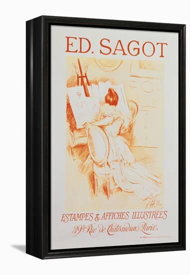 Ed Sagot-Paul Cesar Helleu-Framed Premier Image Canvas