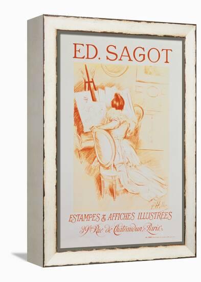 Ed Sagot-Paul Cesar Helleu-Framed Premier Image Canvas