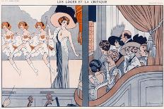 Theatre from a Box 1909-Ed Touraine-Art Print