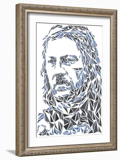 Eddard Stark-Cristian Mielu-Framed Art Print