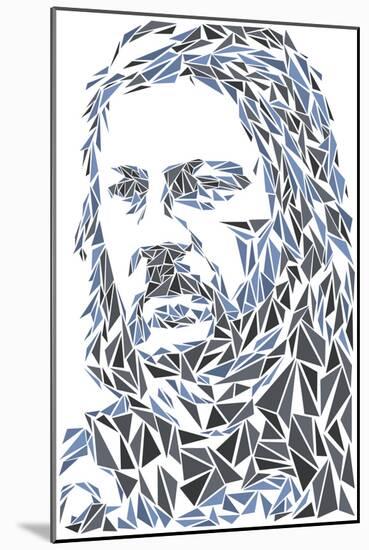 Eddard Stark-Cristian Mielu-Mounted Art Print