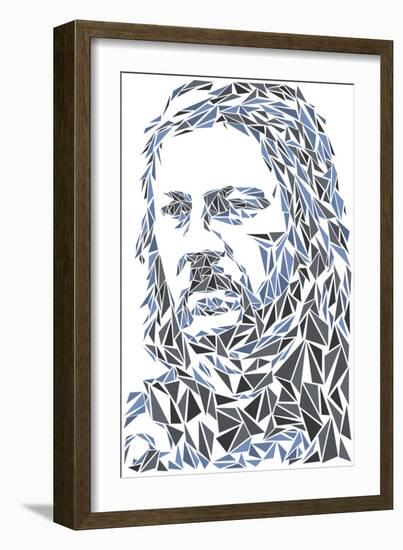 Eddard Stark-Cristian Mielu-Framed Premium Giclee Print