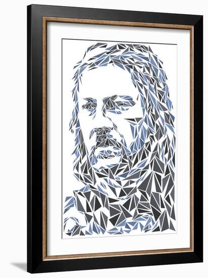 Eddard Stark-Cristian Mielu-Framed Premium Giclee Print