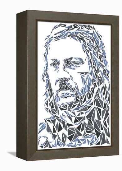 Eddard Stark-Cristian Mielu-Framed Stretched Canvas