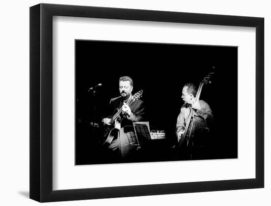 Eddie Gomez and Martin Taylor, Ronnie Scott's, London, July 2000-Brian O'Connor-Framed Photographic Print