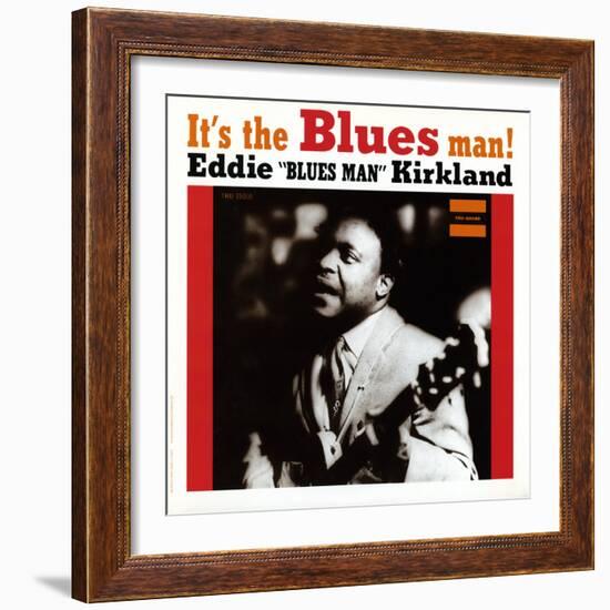 Eddie Kirkland - It's the Blues Man!-null-Framed Art Print