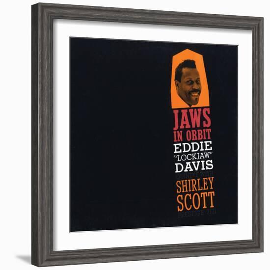 Eddie "Lockjaw" Davis - Jaws in Orbit-null-Framed Art Print