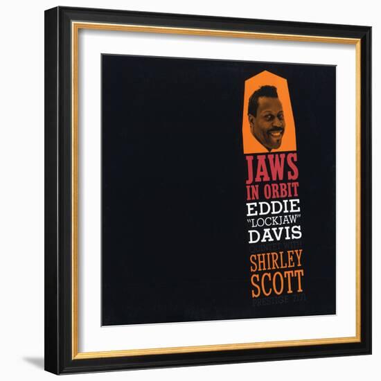 Eddie "Lockjaw" Davis - Jaws in Orbit-null-Framed Art Print