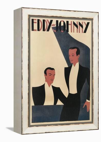 Eddy- Johnny Piano Duet Poster-null-Framed Stretched Canvas