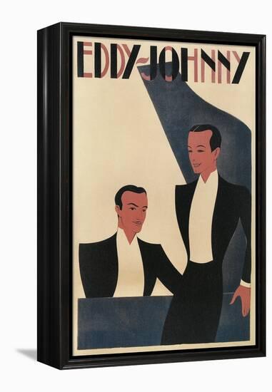 Eddy- Johnny Piano Duet Poster-null-Framed Stretched Canvas