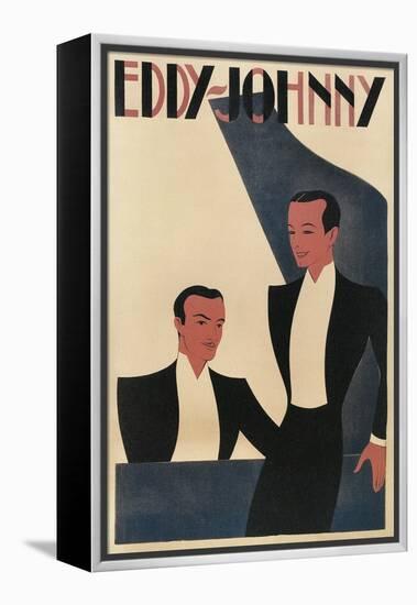 Eddy- Johnny Piano Duet Poster-null-Framed Stretched Canvas