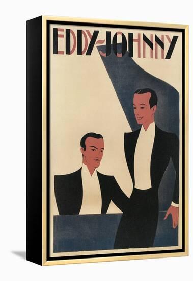 Eddy- Johnny Piano Duet Poster-null-Framed Stretched Canvas