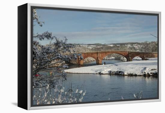Eden Bridge, Lazonby, Eden Valley, Cumbria, England, United Kingdom, Europe-James Emmerson-Framed Premier Image Canvas