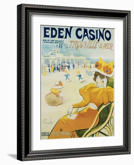 Eden Casino Poster-Henri Guydo-Framed Photographic Print