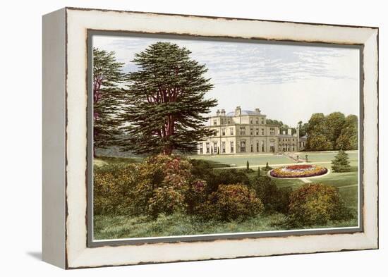 Eden Hall, Cumberland, Home of Baronet Musgrave, C1880-AF Lydon-Framed Premier Image Canvas