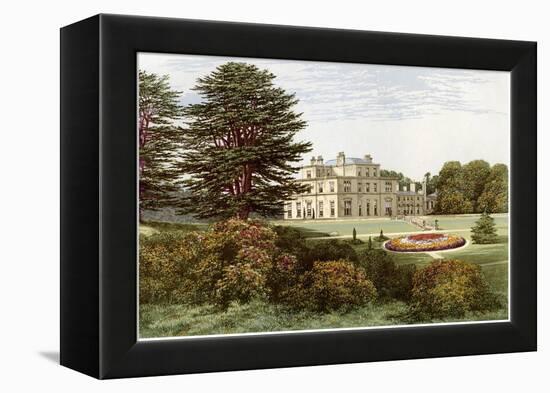 Eden Hall, Cumberland, Home of Baronet Musgrave, C1880-AF Lydon-Framed Premier Image Canvas