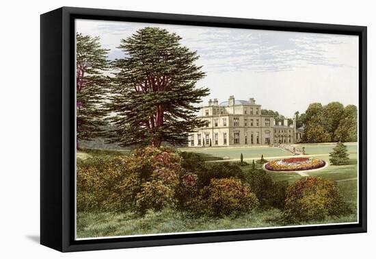 Eden Hall, Cumberland, Home of Baronet Musgrave, C1880-AF Lydon-Framed Premier Image Canvas