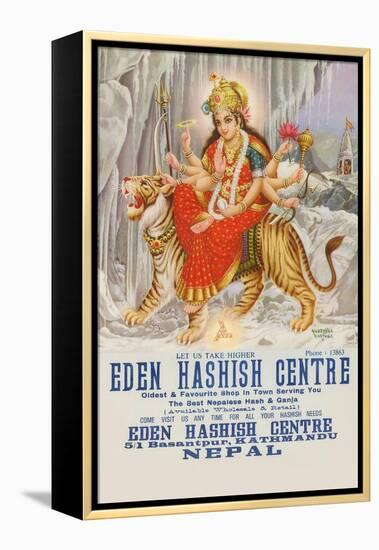 Eden Hashish Center-Yozendra Rastosa-Framed Stretched Canvas