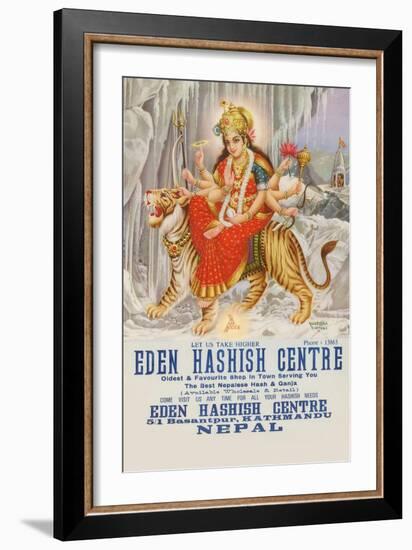 Eden Hashish Center-Yozendra Rastosa-Framed Premium Giclee Print