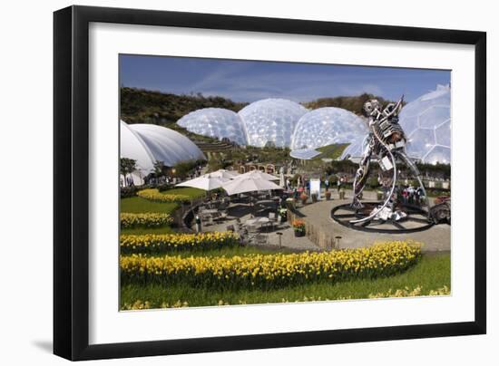 Eden Project, Near St Austell, Cornwall-Peter Thompson-Framed Photographic Print