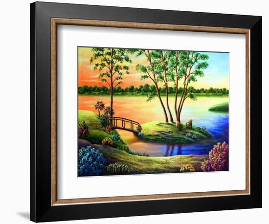 Eden Revisited-Andy Russell-Framed Art Print