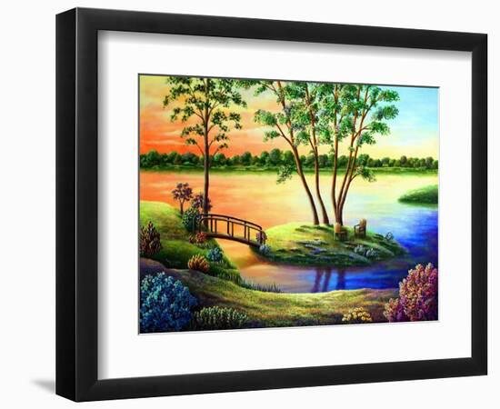 Eden Revisited-Andy Russell-Framed Art Print