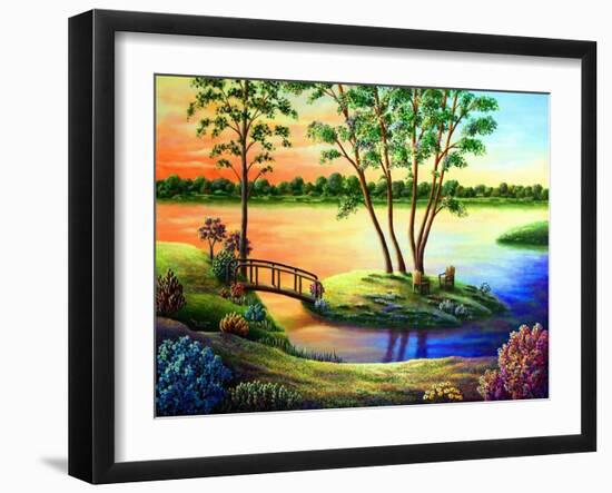 Eden Revisited-Andy Russell-Framed Art Print