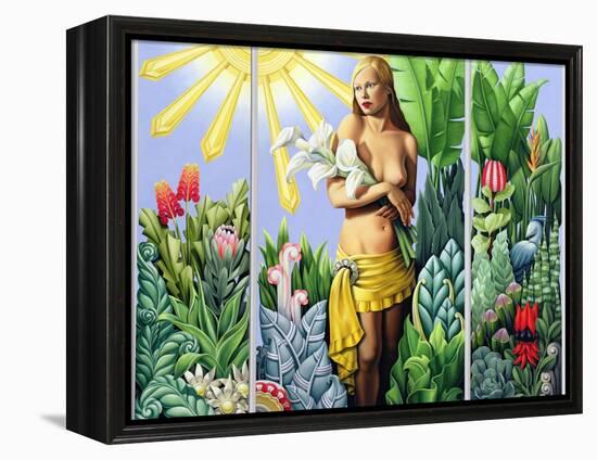 Eden (Triptych) 2006-Catherine Abel-Framed Premier Image Canvas