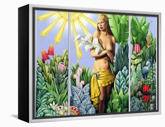 Eden (Triptych) 2006-Catherine Abel-Framed Premier Image Canvas