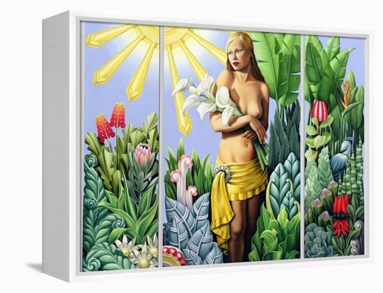 Eden (Triptych) 2006-Catherine Abel-Framed Premier Image Canvas