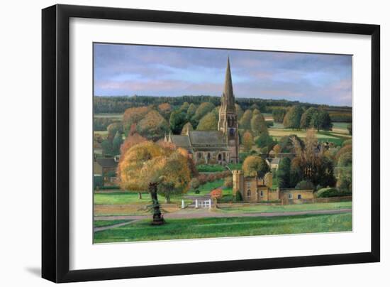 Edensor, Chatsworth Park, Derbyshire, 2009-Trevor Neal-Framed Giclee Print