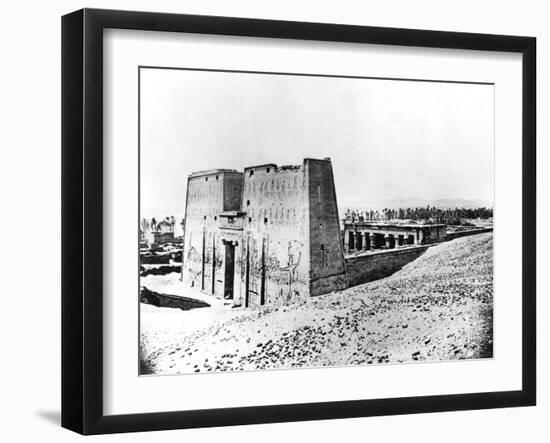 Edfu, Nubia, Egypt, 1887-Henri Bechard-Framed Giclee Print