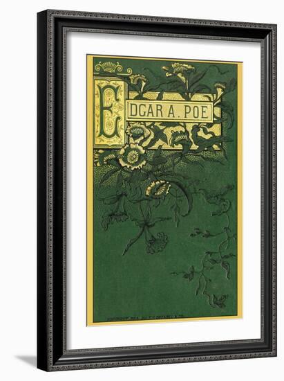 Edgar A. Poe-null-Framed Premium Giclee Print