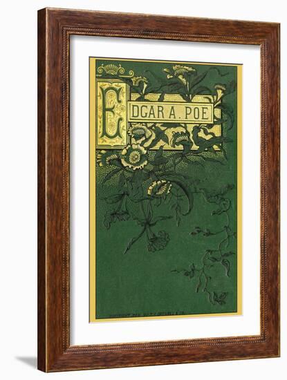 Edgar A. Poe-null-Framed Art Print