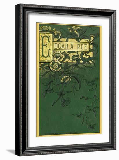 Edgar A. Poe-null-Framed Art Print