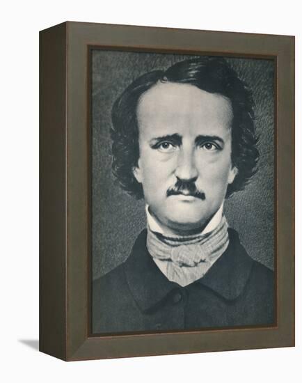 'Edgar Allan Poe', c1840, (1939)-Mathew Brady-Framed Premier Image Canvas