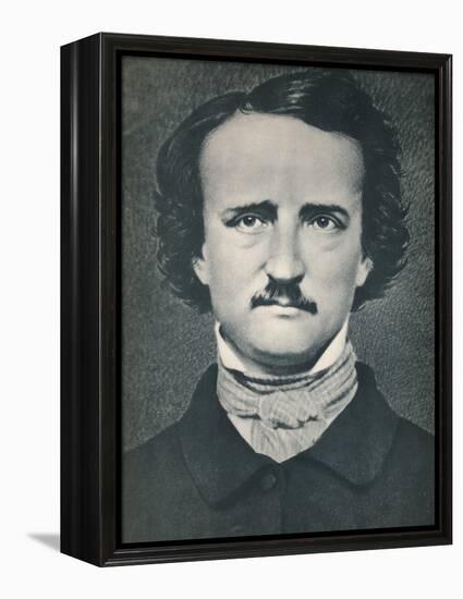 'Edgar Allan Poe', c1840, (1939)-Mathew Brady-Framed Premier Image Canvas