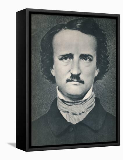 'Edgar Allan Poe', c1840, (1939)-Mathew Brady-Framed Premier Image Canvas