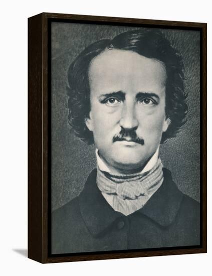 'Edgar Allan Poe', c1840, (1939)-Mathew Brady-Framed Premier Image Canvas