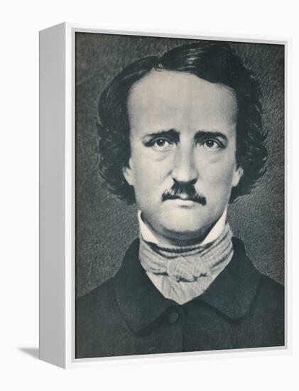 'Edgar Allan Poe', c1840, (1939)-Mathew Brady-Framed Premier Image Canvas