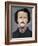 'Edgar Allan Poe', c1840, (1939)-Mathew Brady-Framed Photographic Print